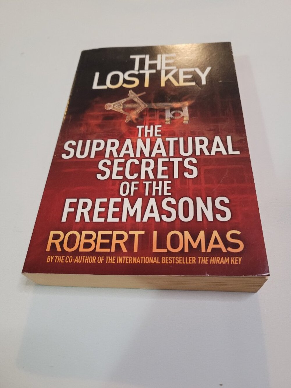 The Lost Key by Robert Lomas Paperback Freemasons Supernatural Secrets Book